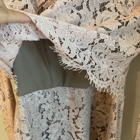 Vera Wang Pink Lace Formal & Fun Dress - Picture 5 of 9